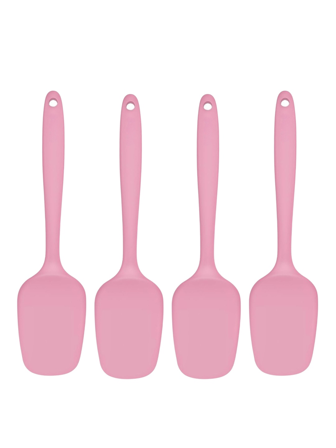 

Baskety Pink 4 Pieces Spoon For Baking Serving Spatula