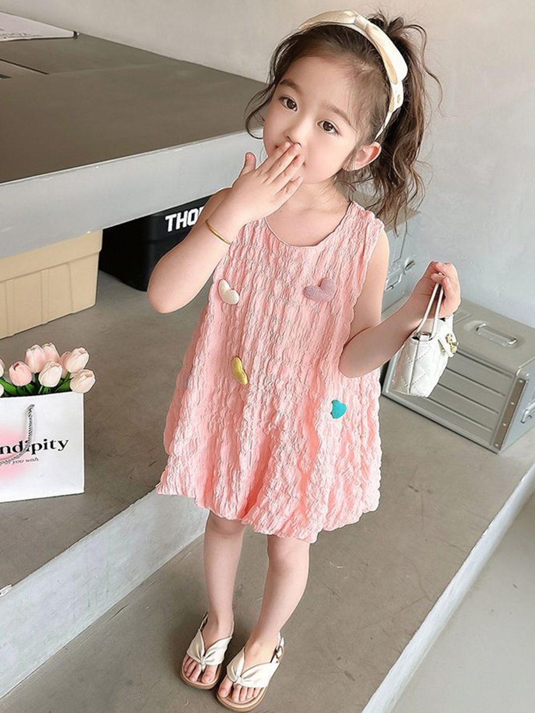 

LULU & SKY A-Line Dress, Pink
