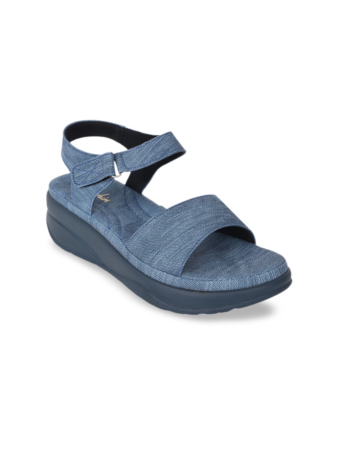 

Padchin PU Wedge Sandals, Blue