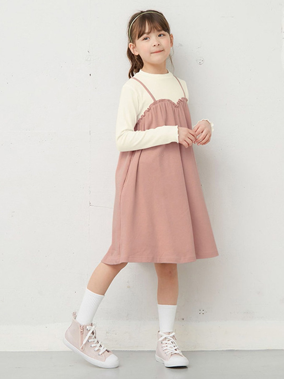 

LULU & SKY A-Line Dress, Pink