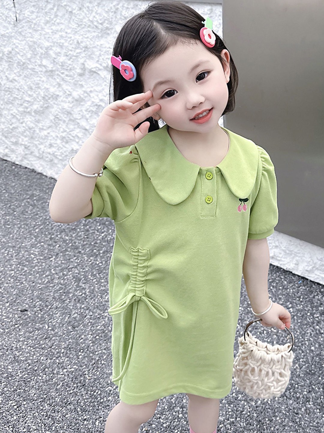 

LULU & SKY A-Line Dress, Green
