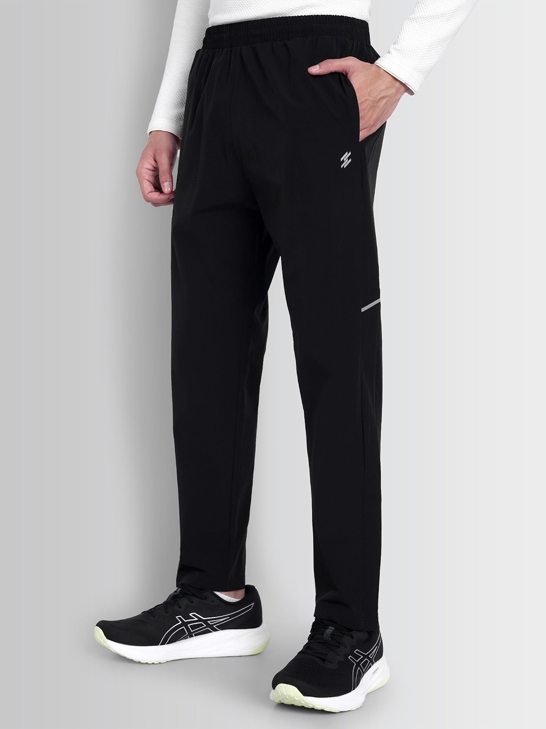 

DCYPHR Men Regular Fit Track Pants, Black