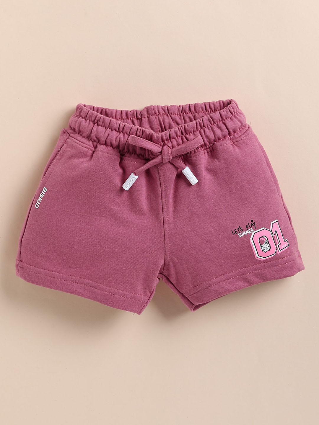 

Annie Girls Printed Cotton Hot Pants Shorts, Pink