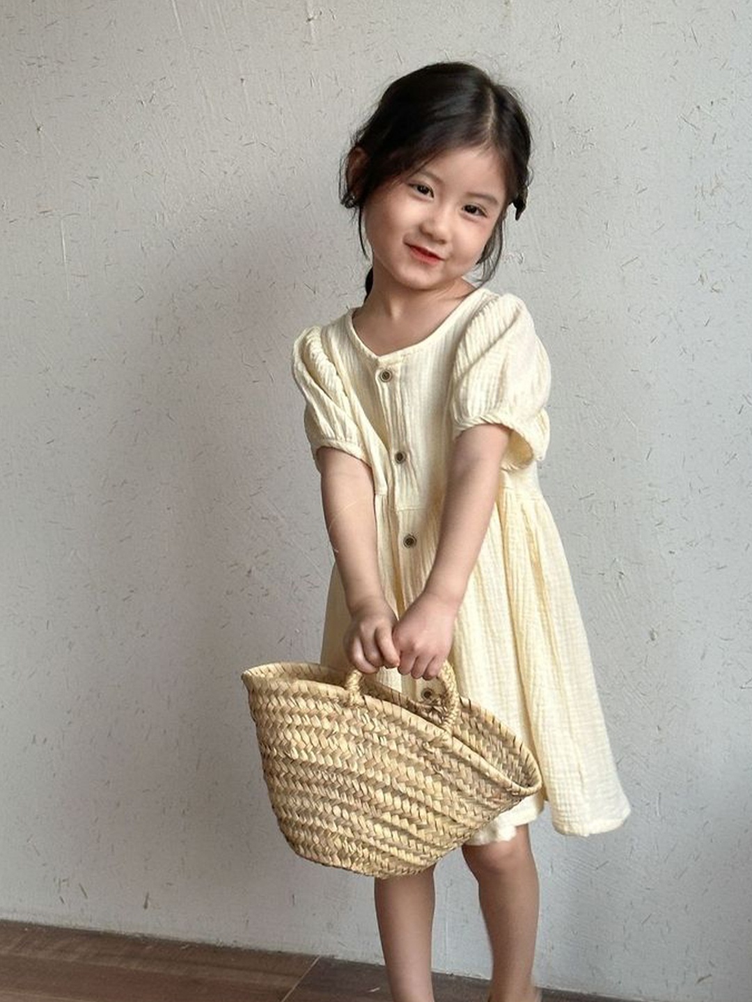 

LULU & SKY A-Line Dress, Beige
