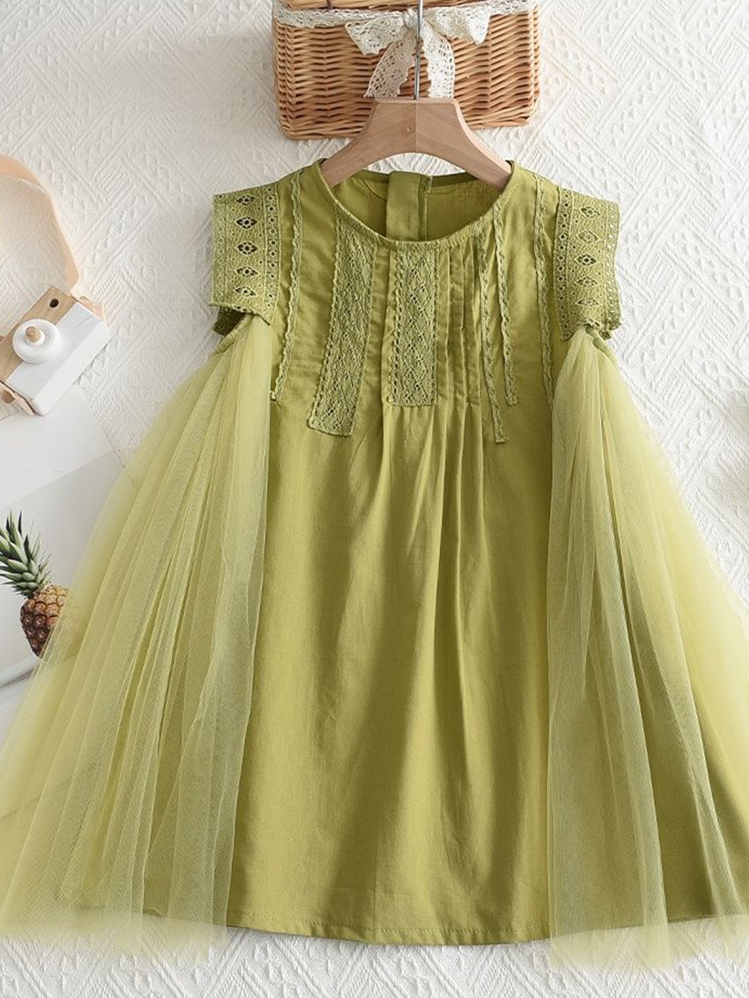 

LULU & SKY A-Line Dress, Green