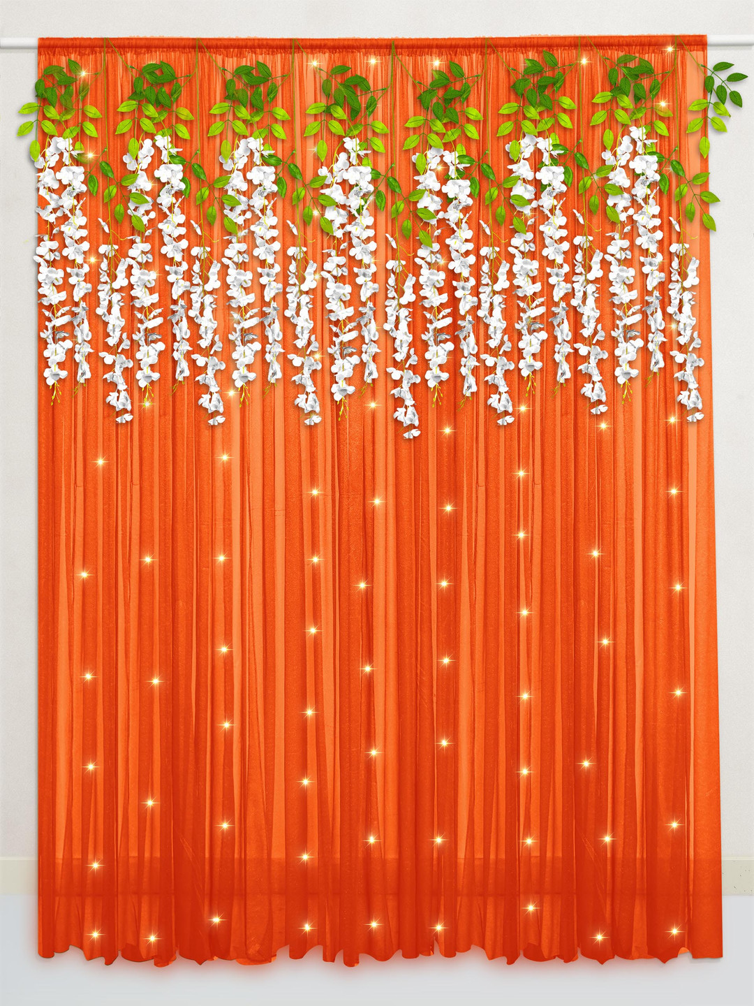 

Special You Orange & White 13 Pieces Festive Decor
