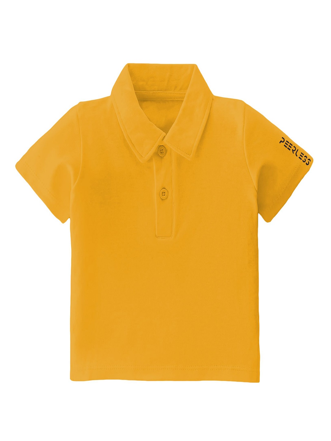 

Peerless Wear Boys Polo Collar T-shirt, Yellow