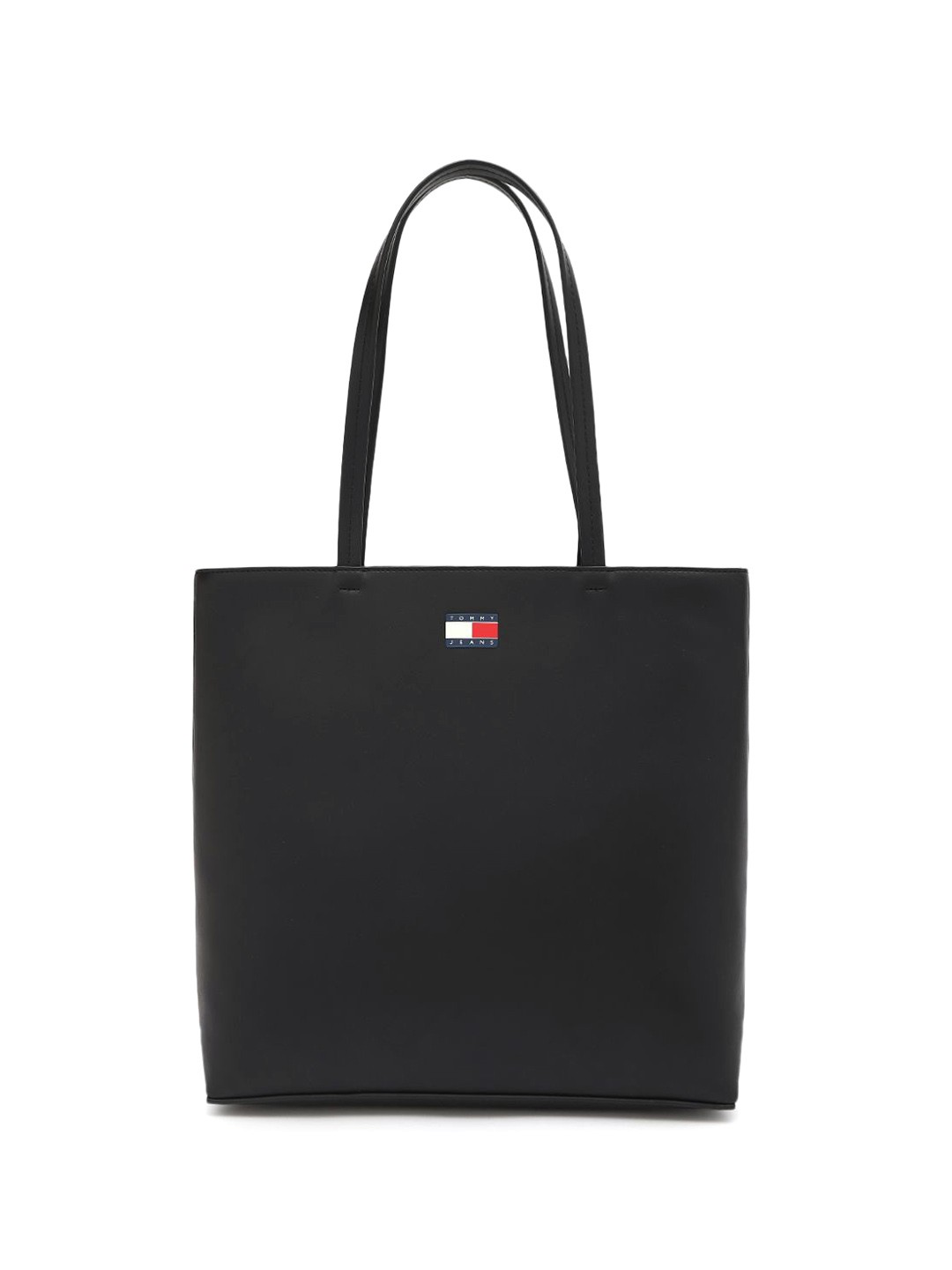 

Tommy Hilfiger PU Structured Tote Bag, Black