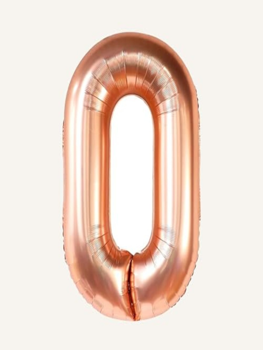 

Special You Zero Number Foil Balloon Decoration, Rose gold