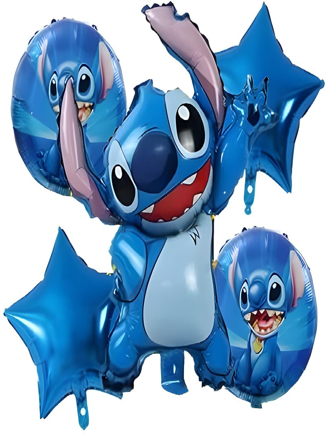 

Special You 5 Pcs Blue Foil Printed Balloons Festive Decor, Multi