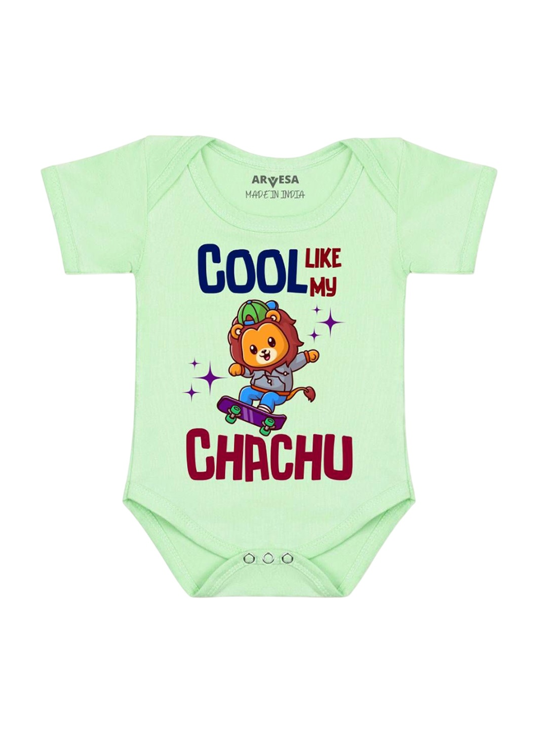 

Arvesa Kids Printed Romper, Green