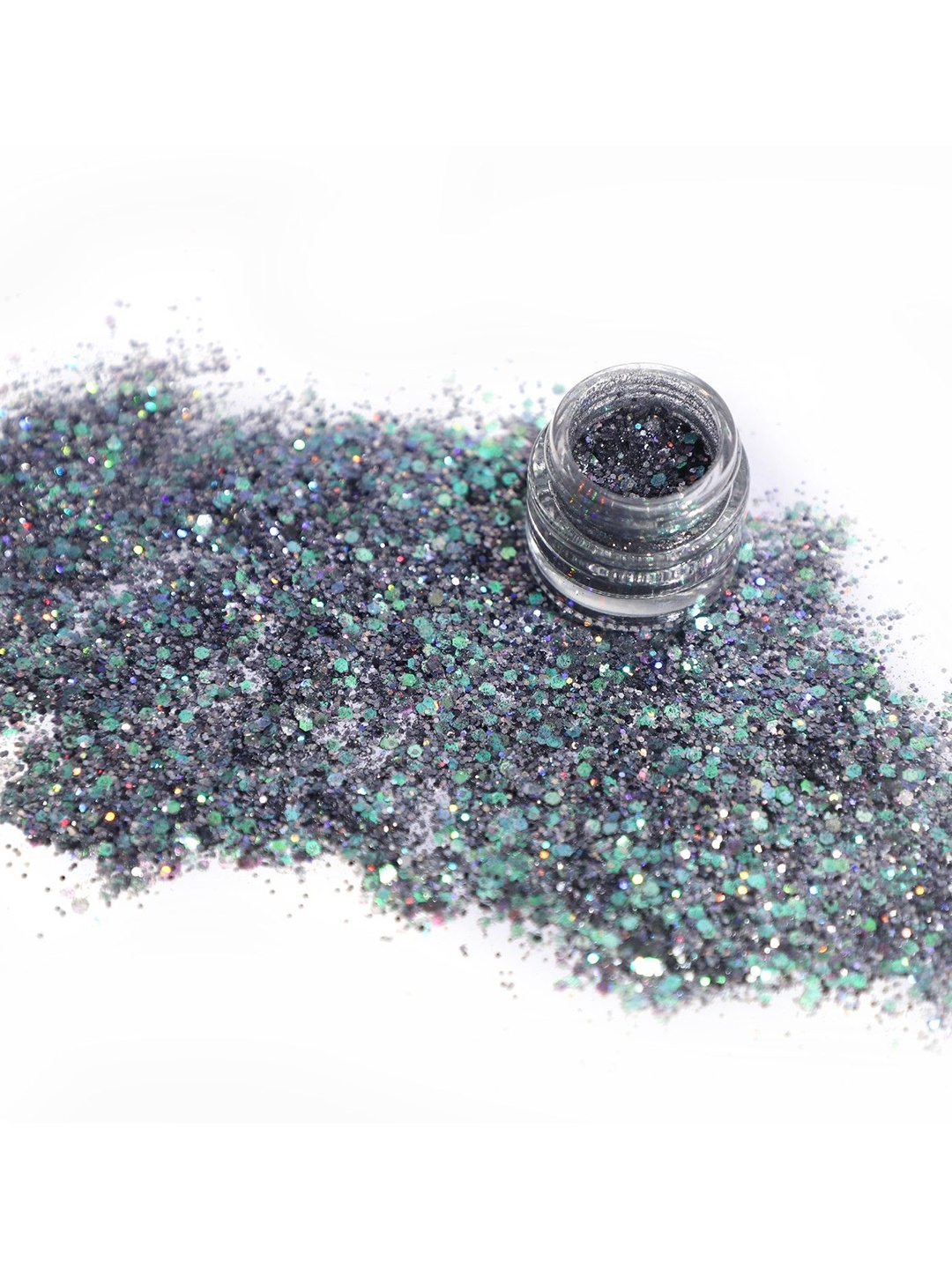 

TS COSMETICS Loose Glitter High Shine Eyeshadow - Grey Metal