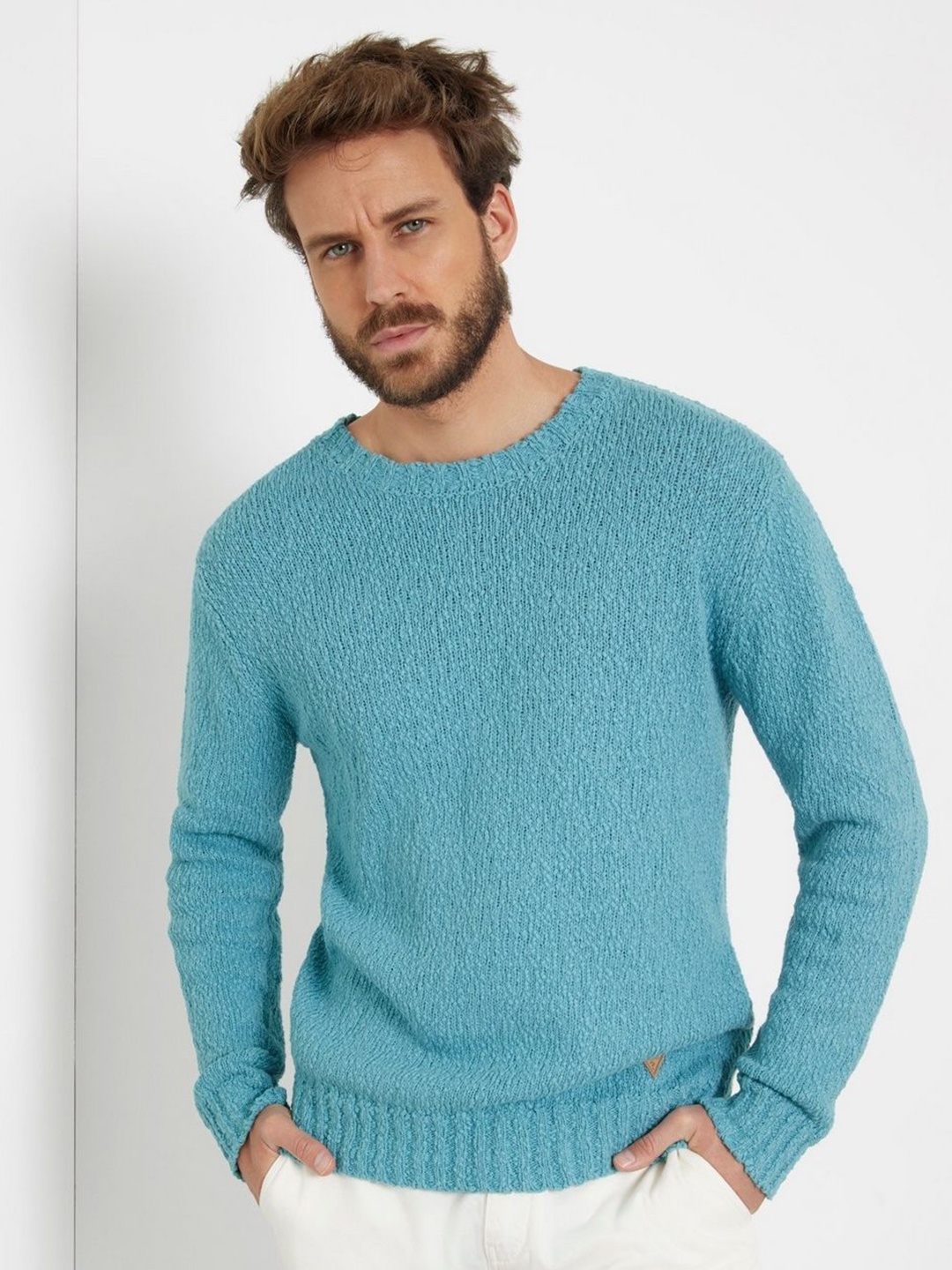 

GUESS Men Pullover, Blue