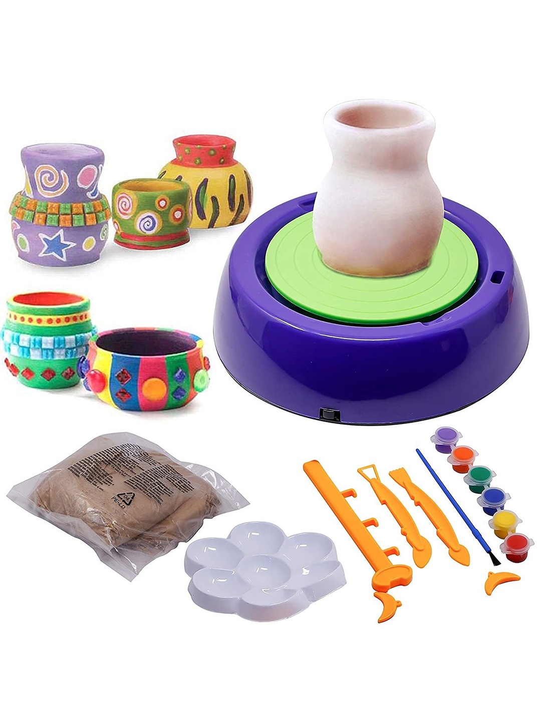 

ADKD BPA Free Do-It-Yourself Kit Activity Toys and Games, Purple