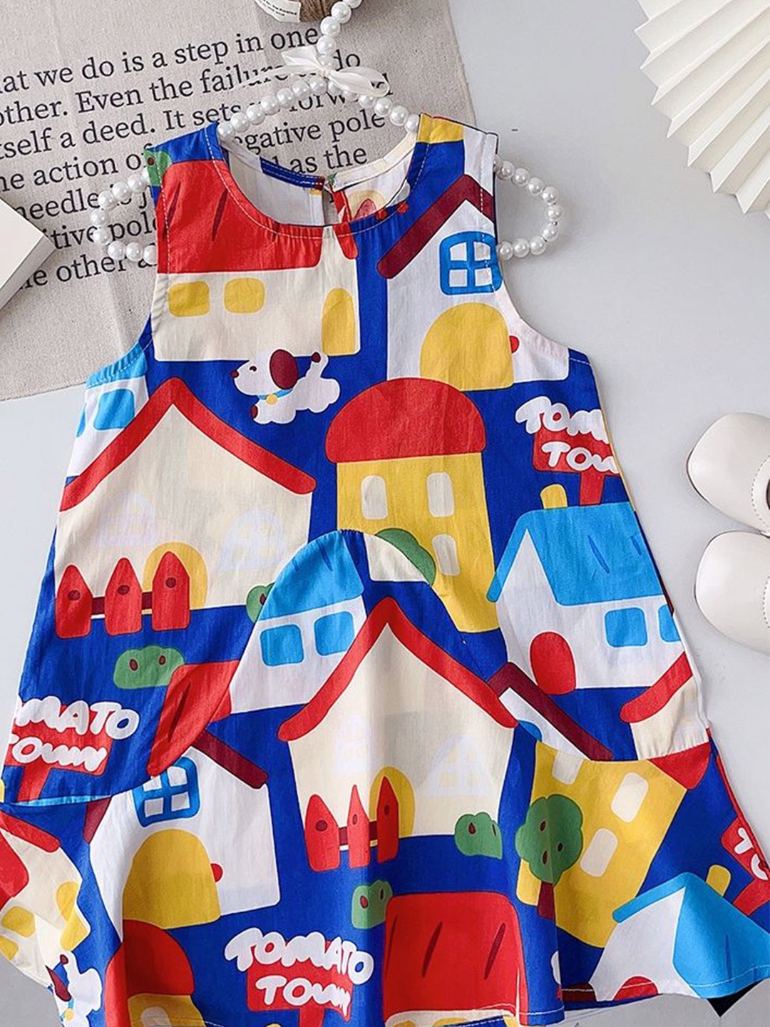 

LULU & SKY Print A-Line Dress, Multi