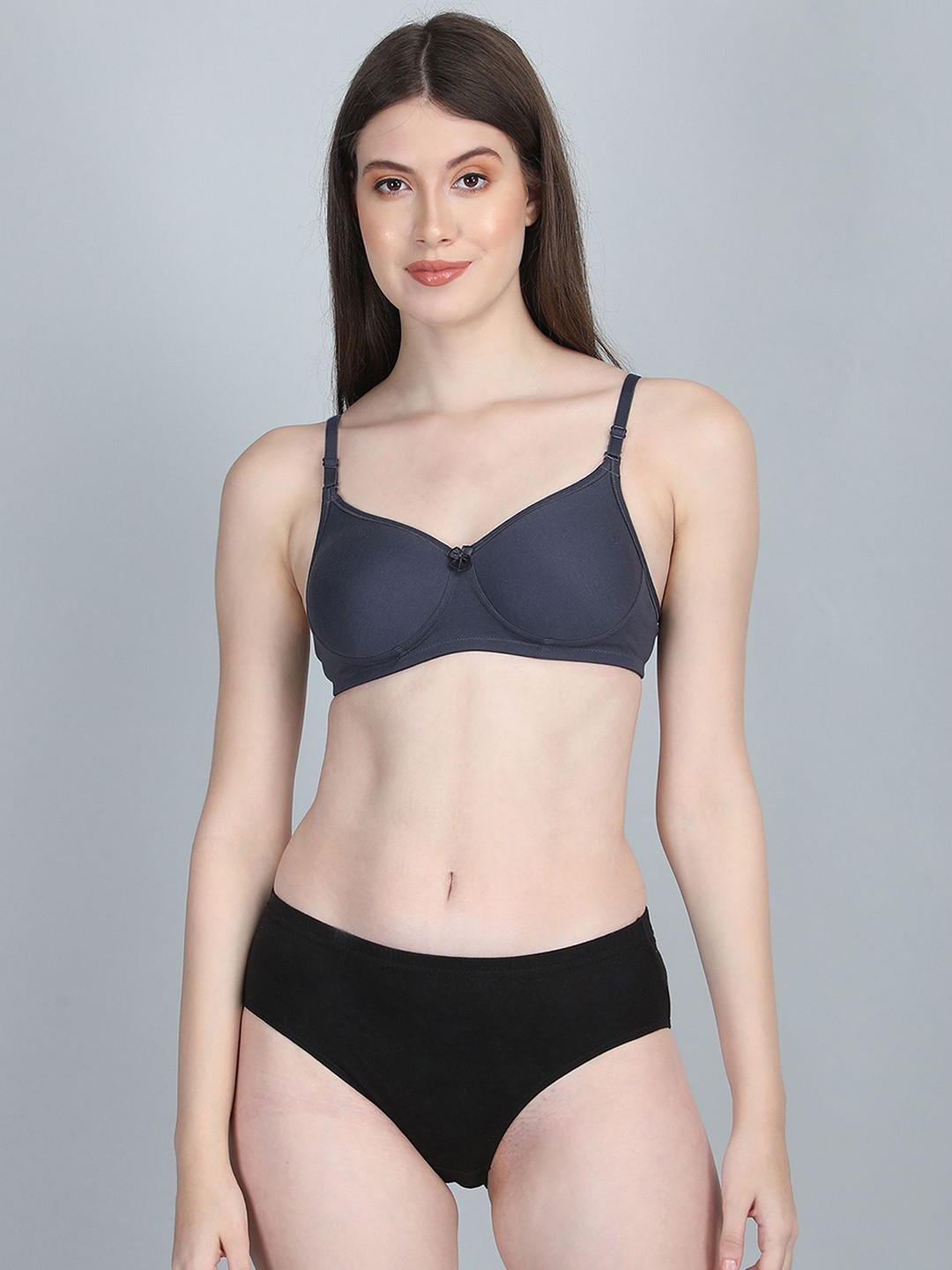 

Flamezia Lightly-Padded Lingerie Set FLMZ-SET2030-LBL, Blue