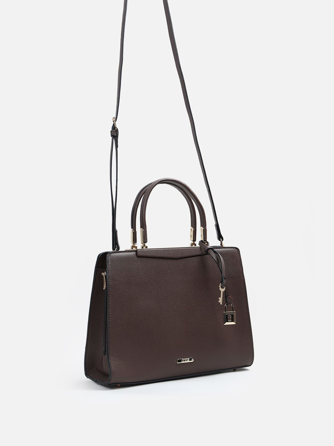 

CODE by Lifestyle PU Bowling Handheld Bag, Brown