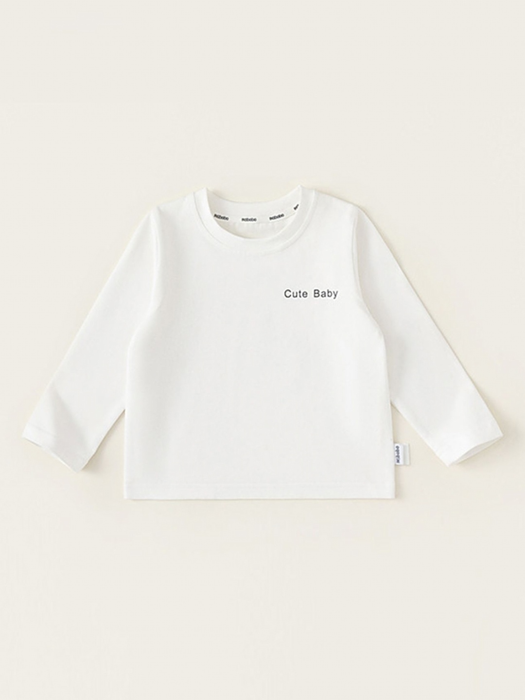 

LULU & SKY Boys Typography Printed Round Neck Cotton T-shirt, White