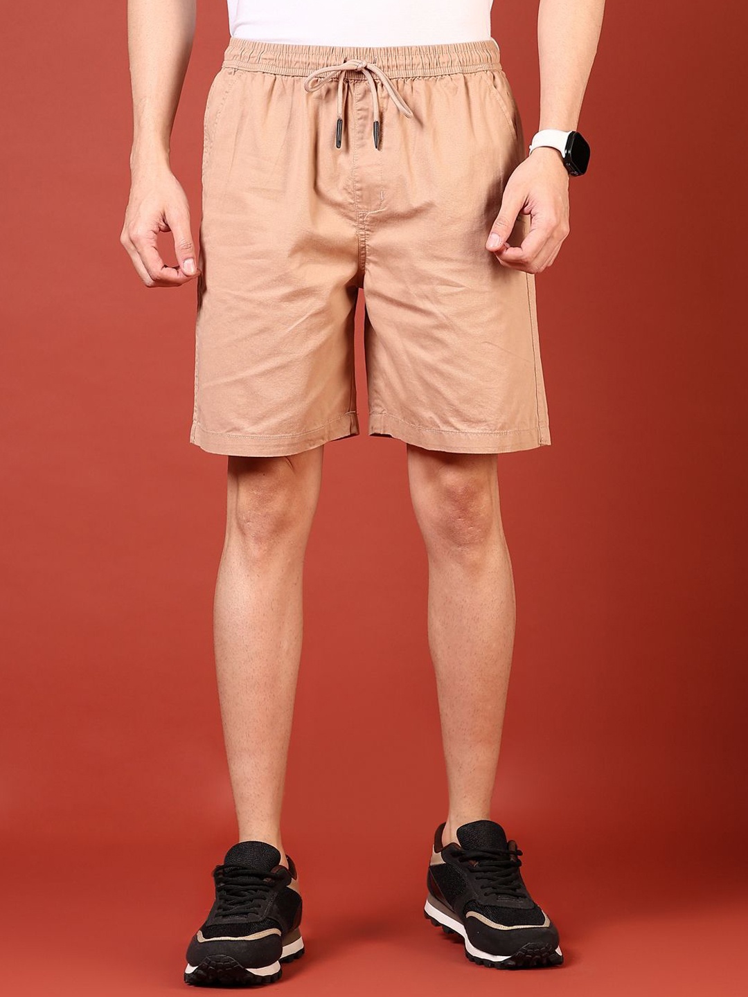 

V-Mart Men Shorts, Brown