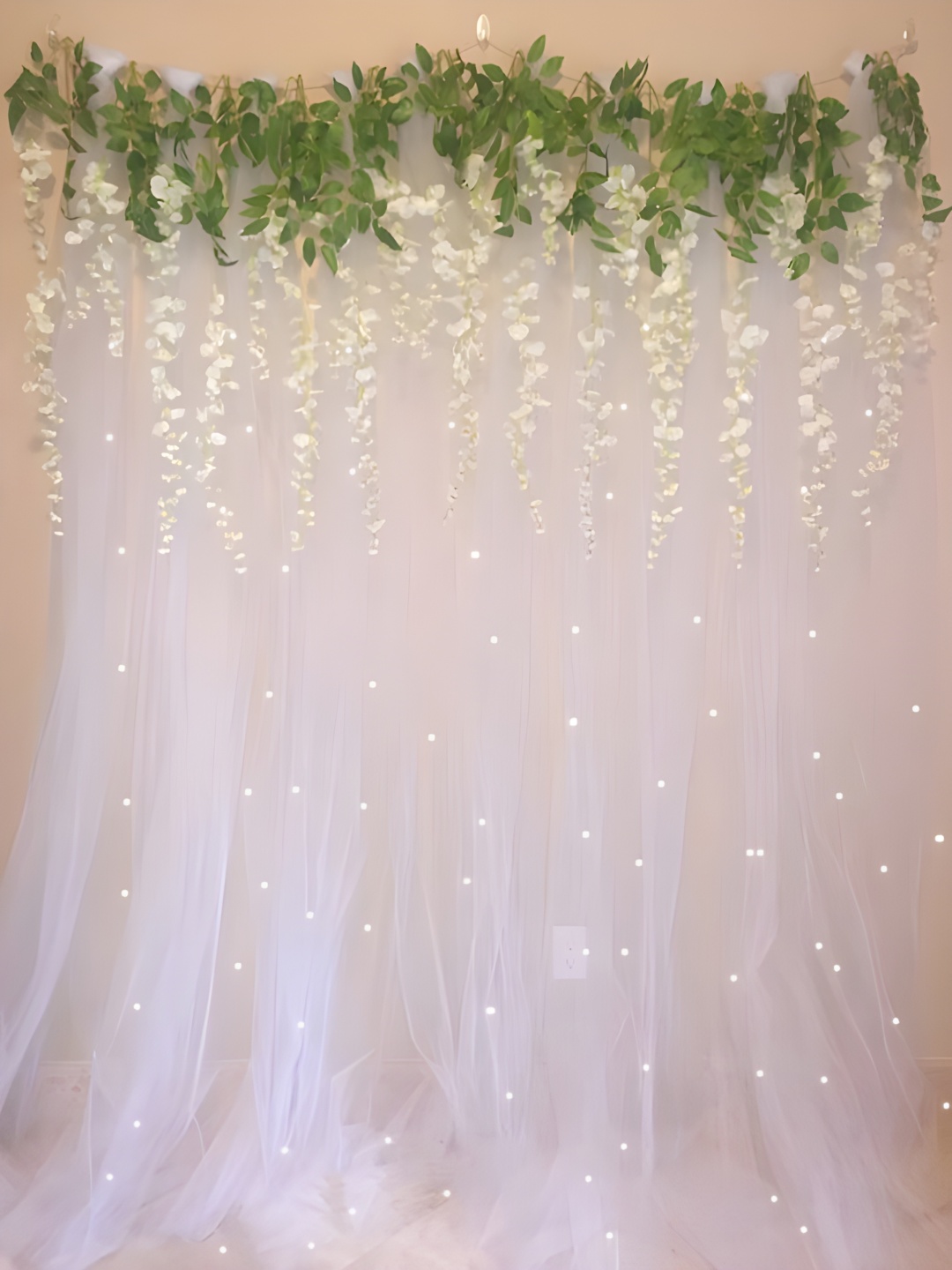 

Special You 12Pcs Wisteria Festive Decor, White