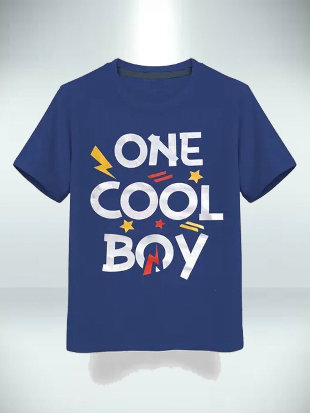 

CUTE TREND Boys Printed Applique T-shirt, Na