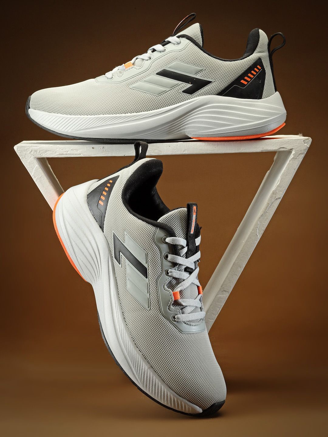 

Action Men Mesh Running Non-Marking Shoes, Grey