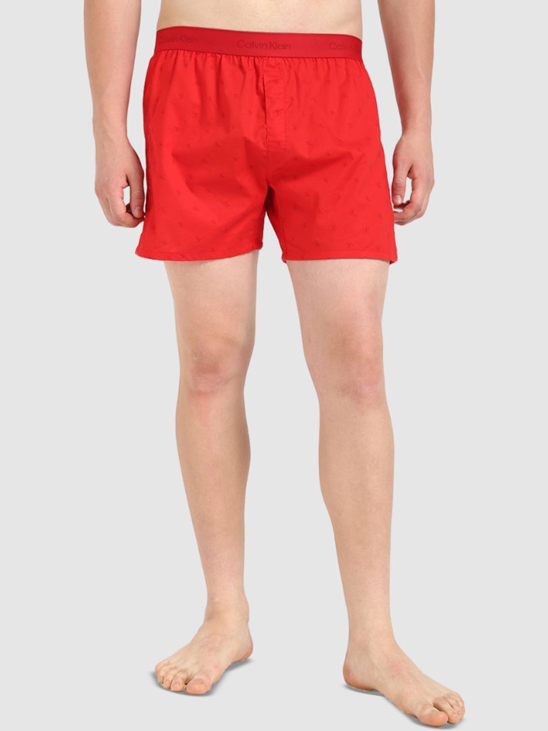 

Calvin Klein Underwear Printed Cotton Boxers NM2831972, Red