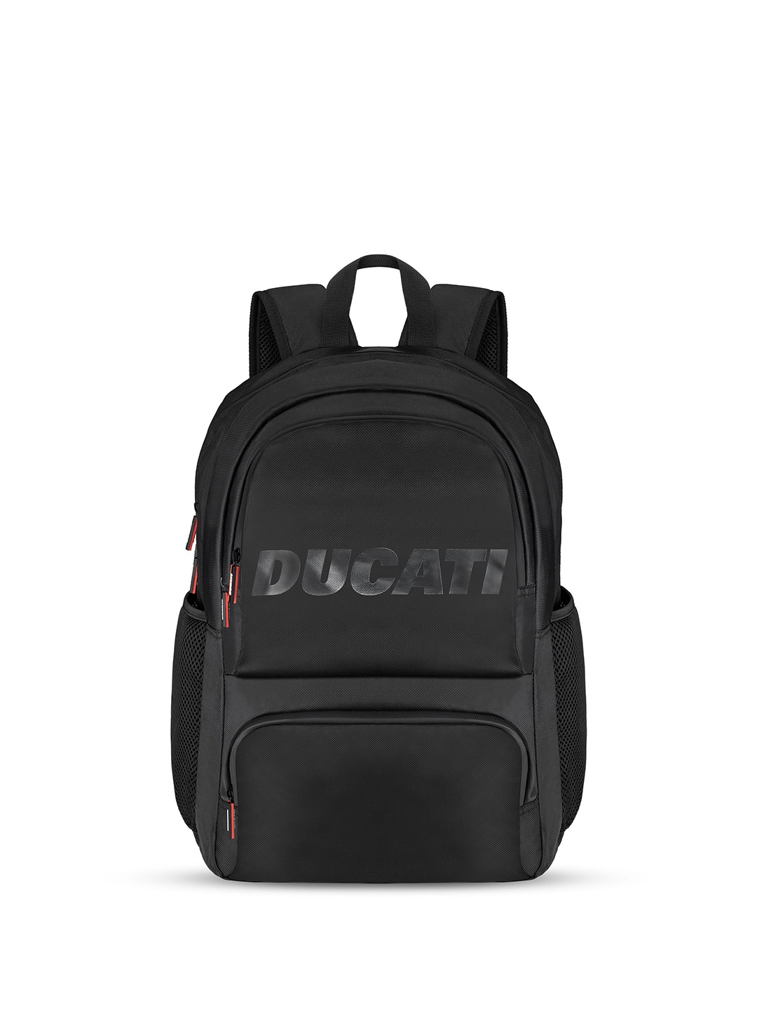 

Ducati Men Brand Logo Backpack, Black