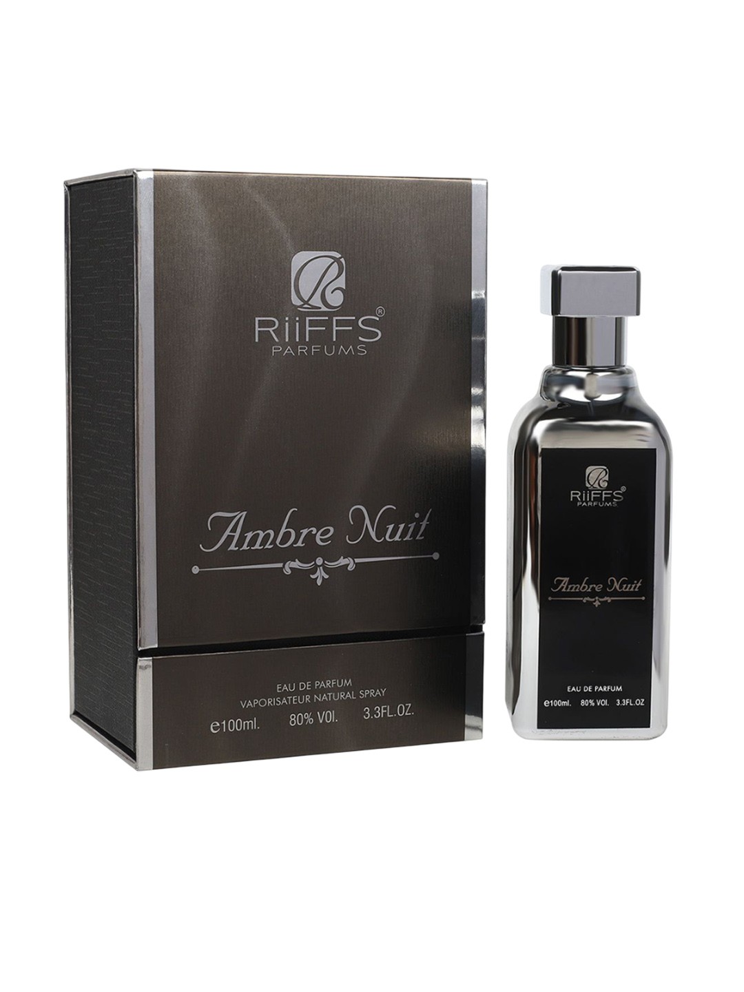 

Riiffs Men Ambre Nuit Eau De Parfum - 100 ml, Transparent