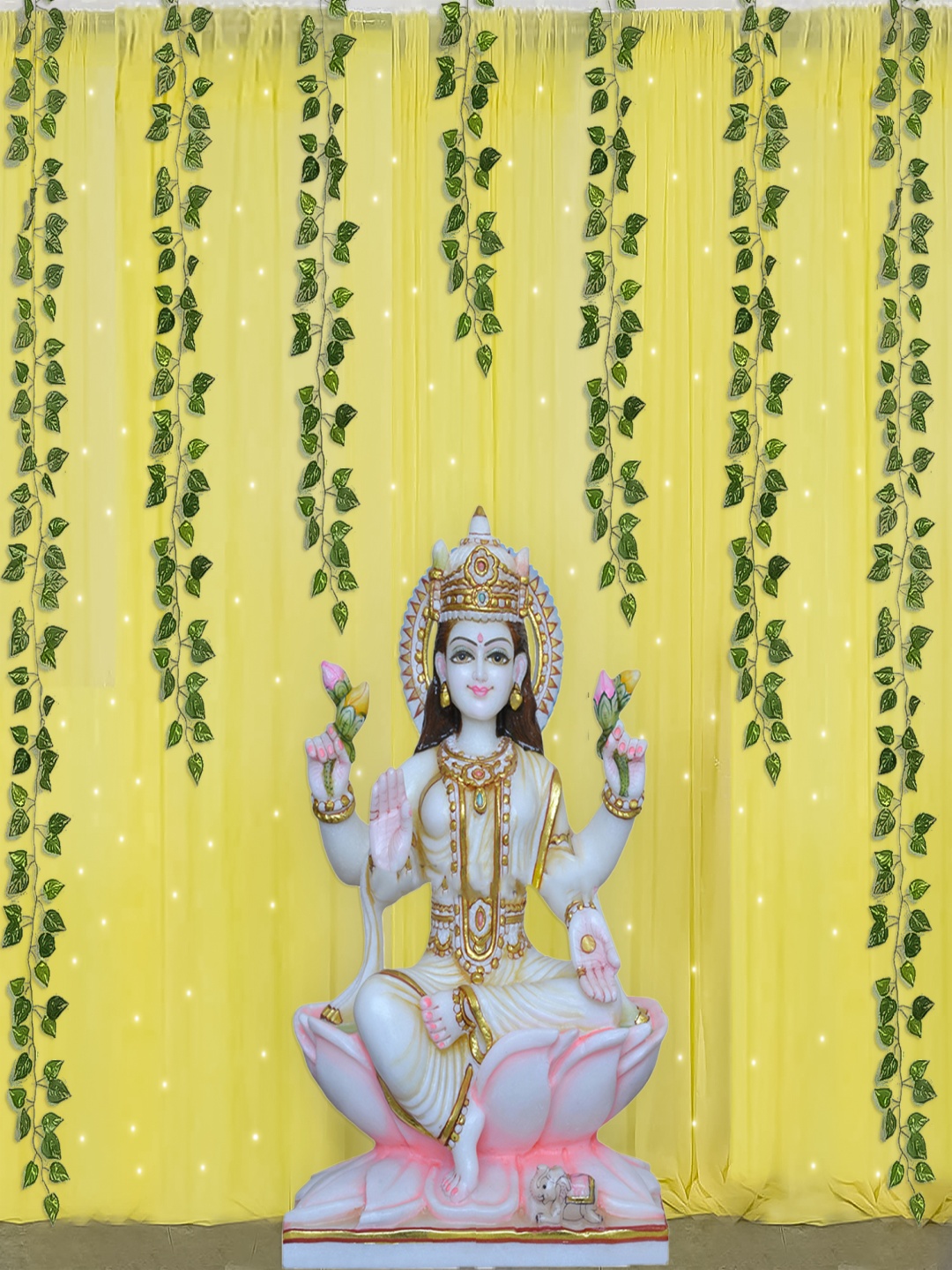 

Special You Yellow & Green 8-Pcs Curtain Decoration Kit