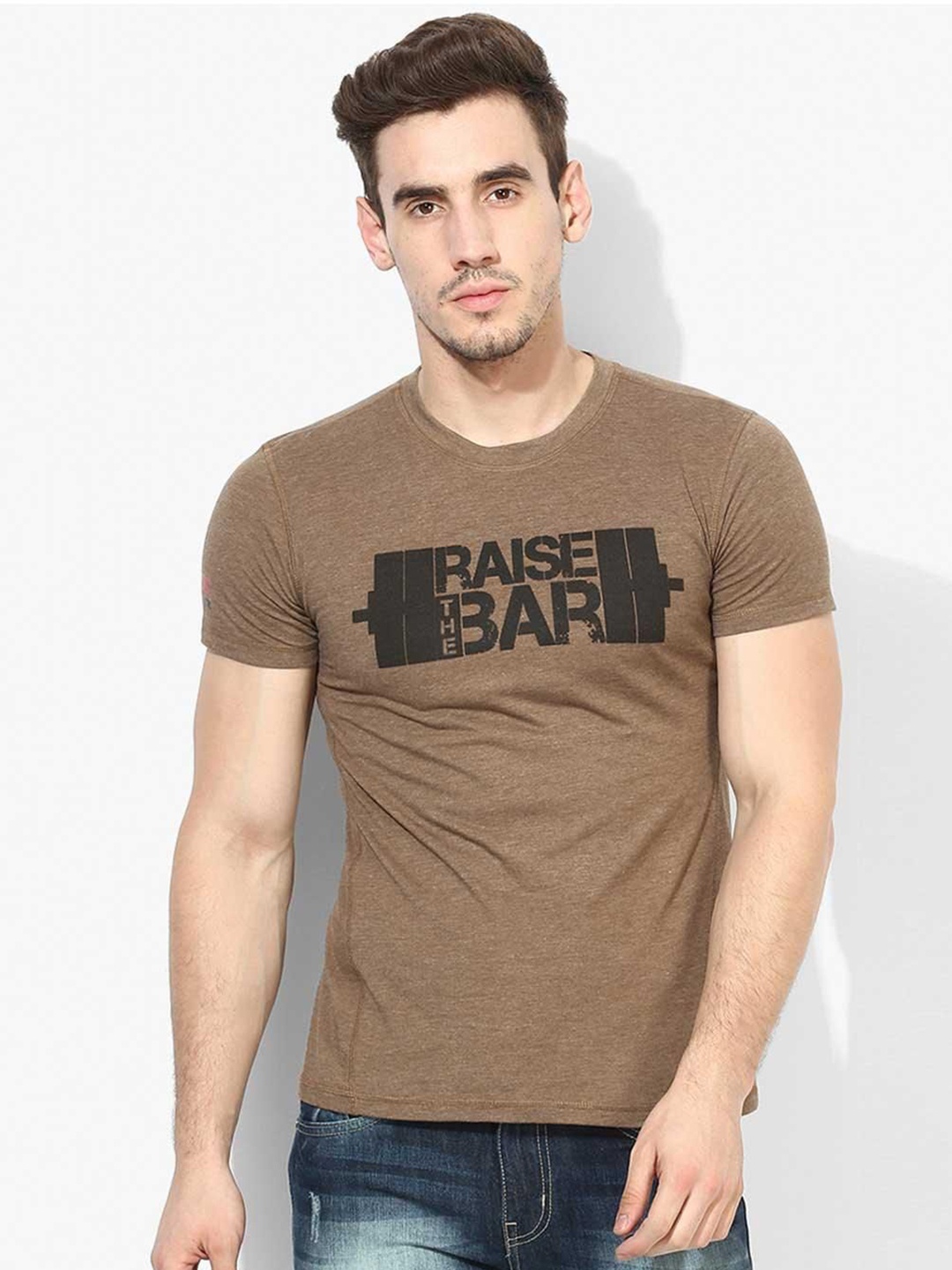 

Wod Armour Men Pockets Slim Fit T-shirt, Olive