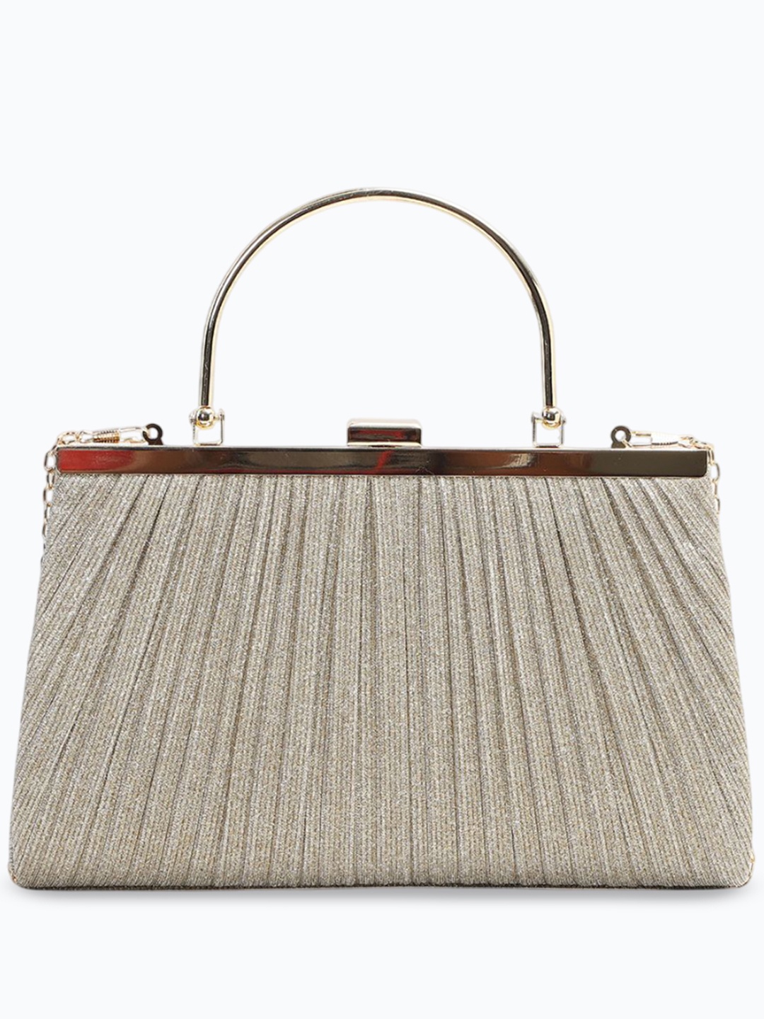 

CODE by Lifestyle PU Structured Handheld Bag, Gold