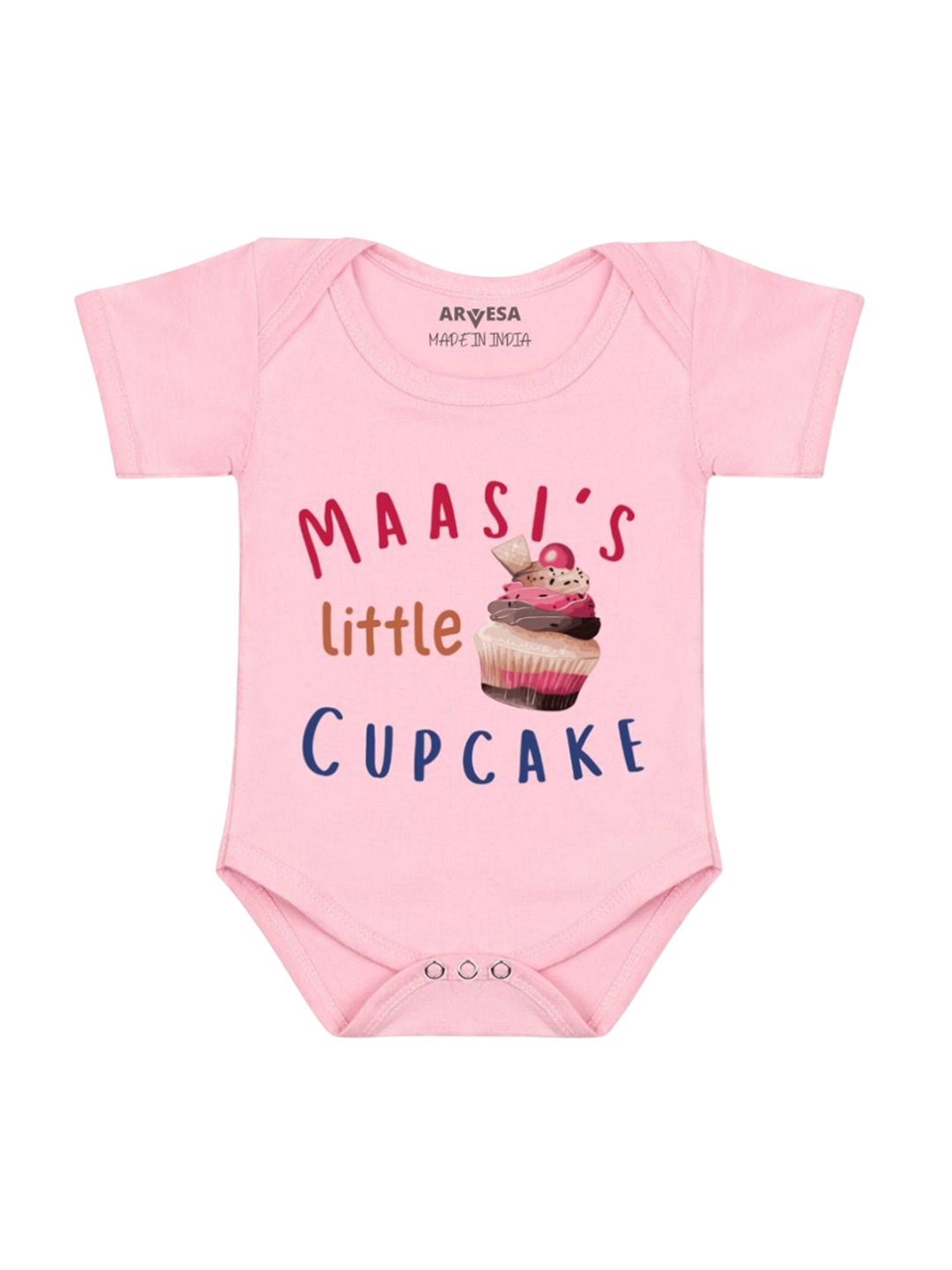 

Arvesa Maasi Little Cupcake Printed Romper, Pink