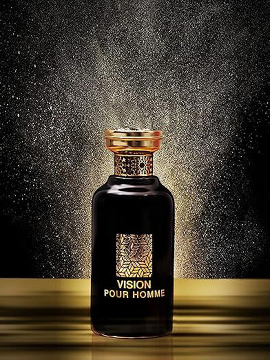 

RIHANAH Men Vision Pour Homme Long Lasting Imported Eua De Perfume- 100ml, Black