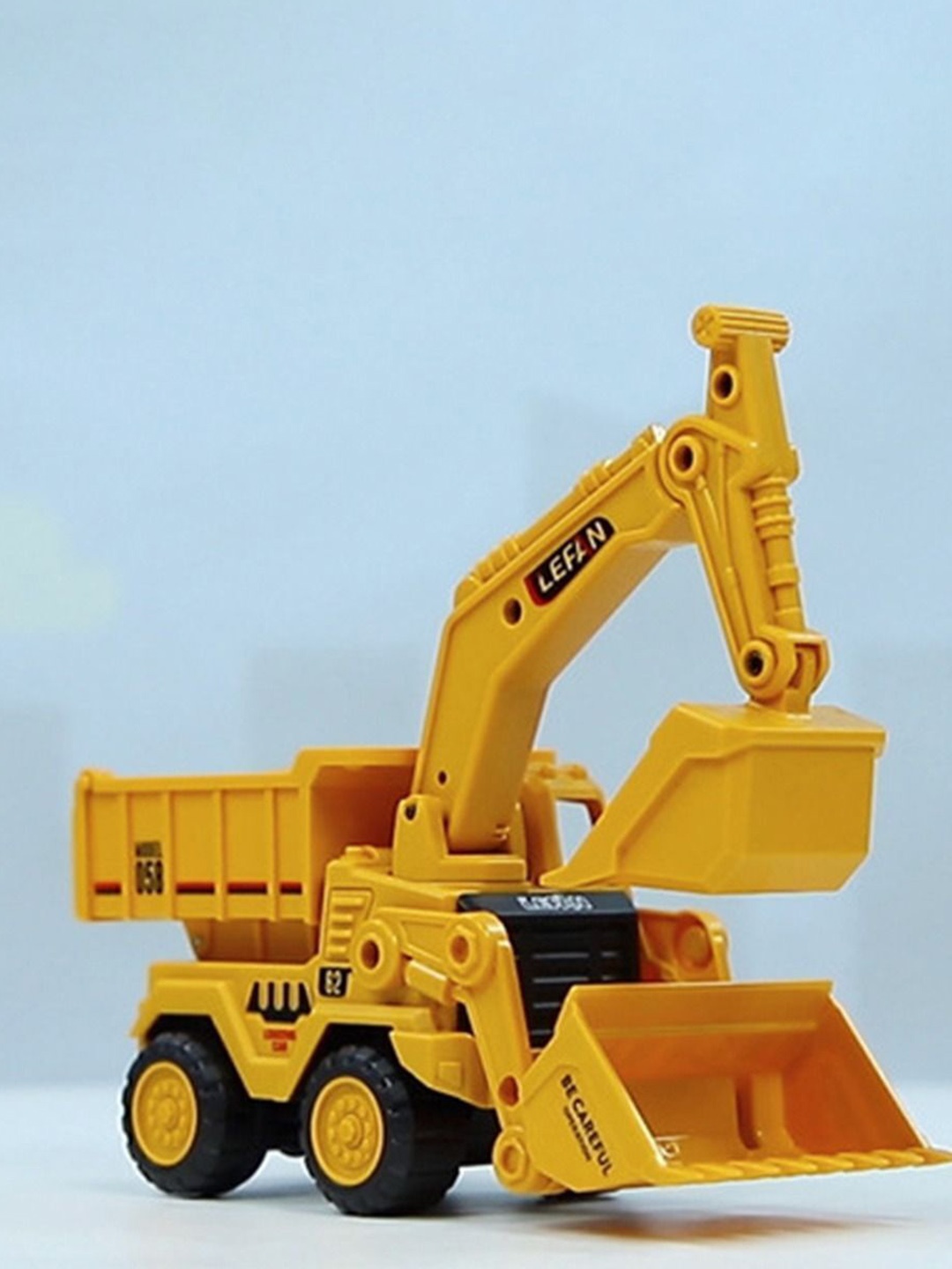 

UKAXA Excavator Bulldozer Toy Vehicles, Yellow