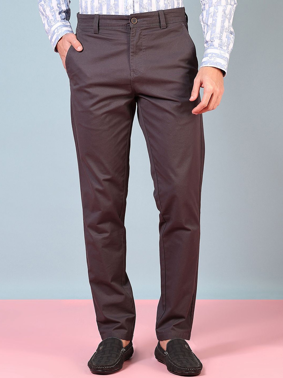 

V-Mart Men Chinos Trousers, Black