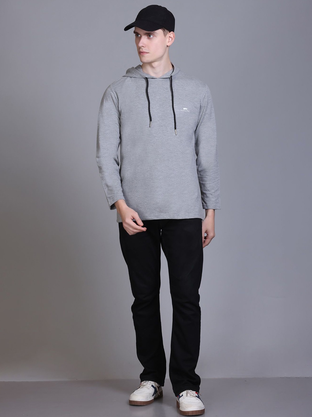

LEAD & RIDE Men Sweatshirt, Grey