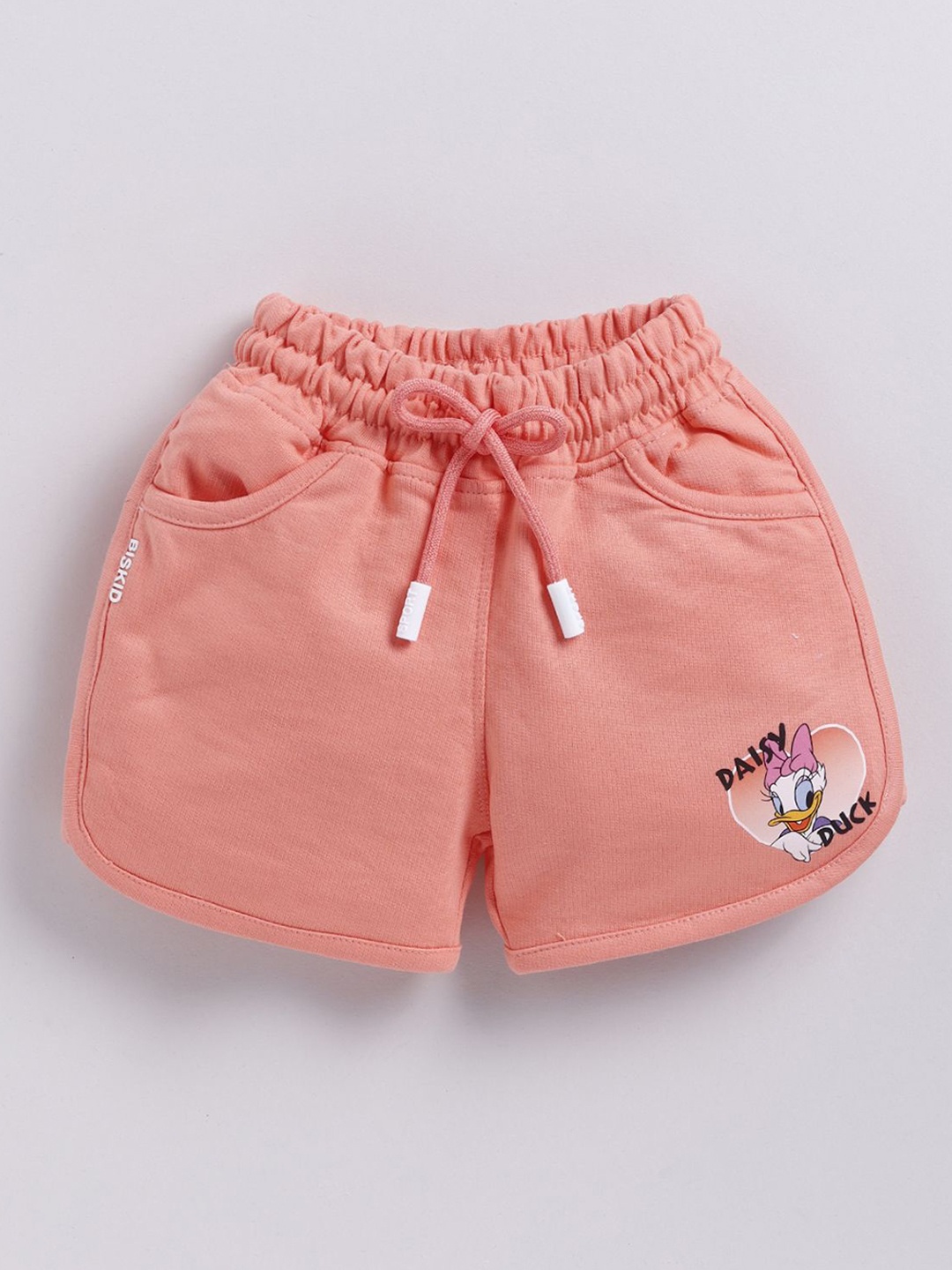 

Annie Girls Conversational Printed Hot Pants Shorts, Peach