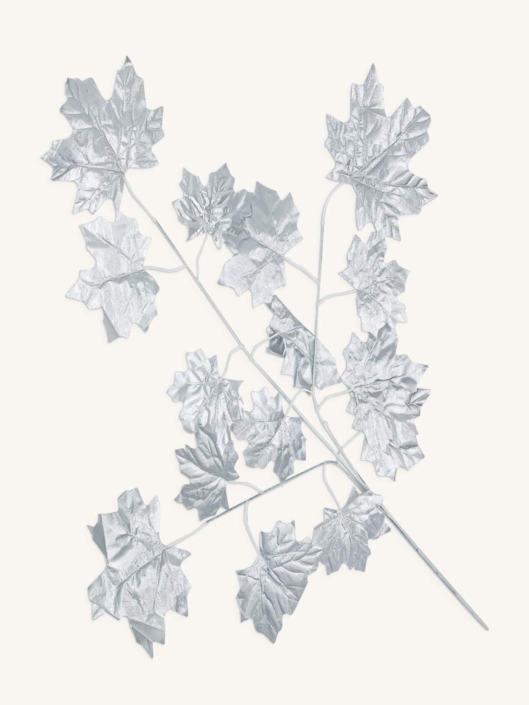 

Special You Maple Leaves Festive Decor, Silver