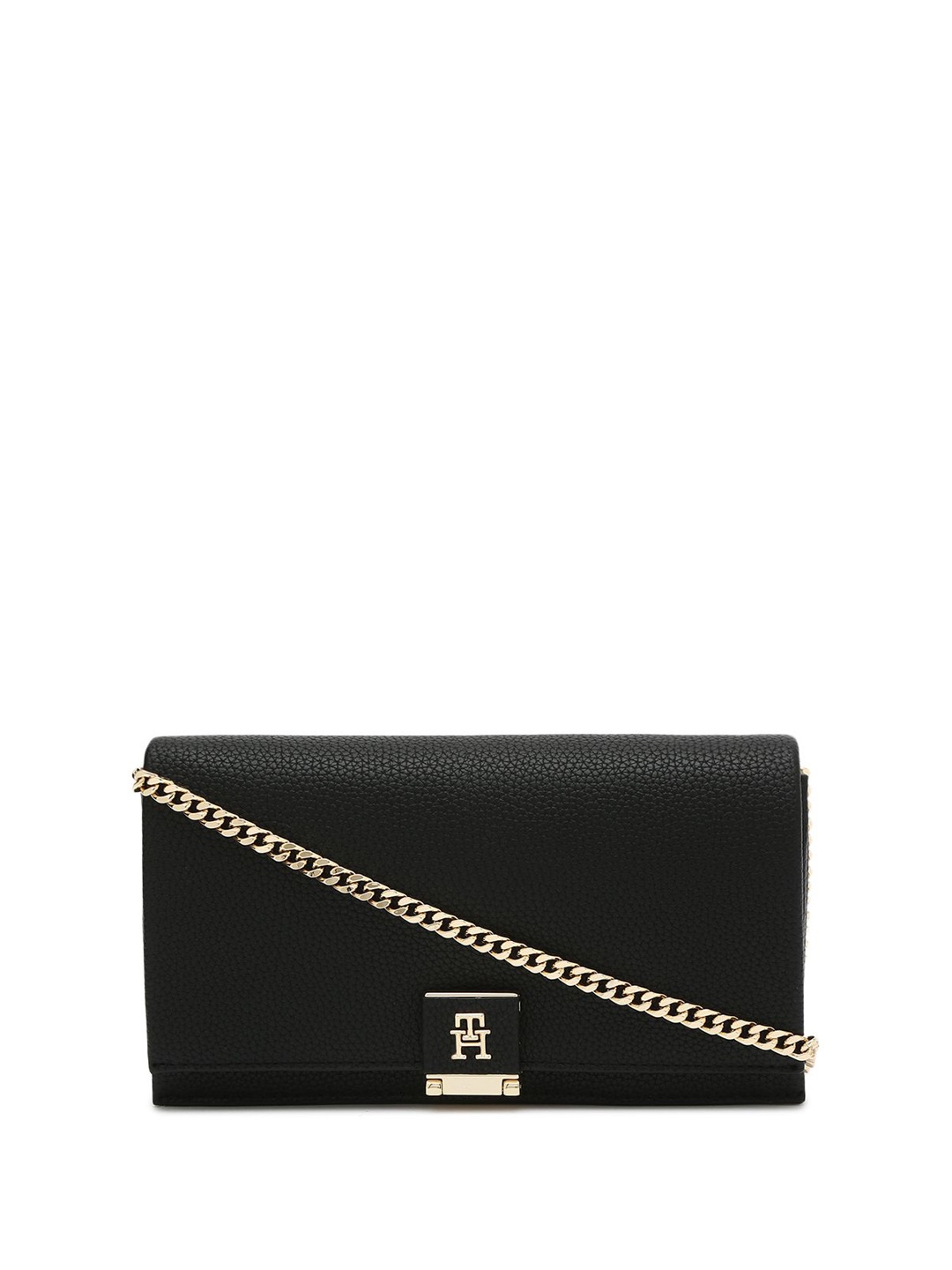 

Tommy Hilfiger PU Swagger Sling Bag, Black