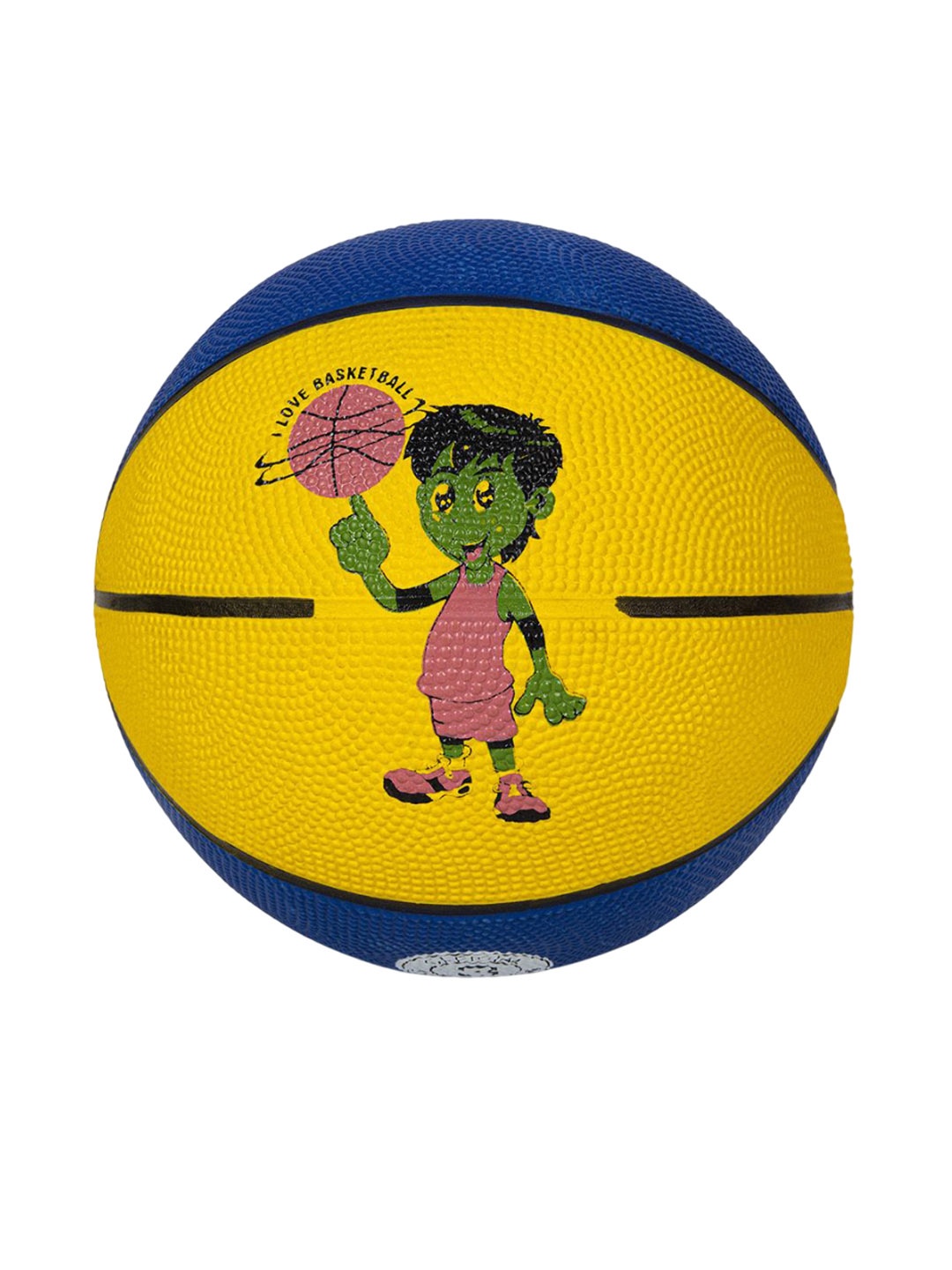 

VECTOR X Printed High Density Basketball, Yellow
