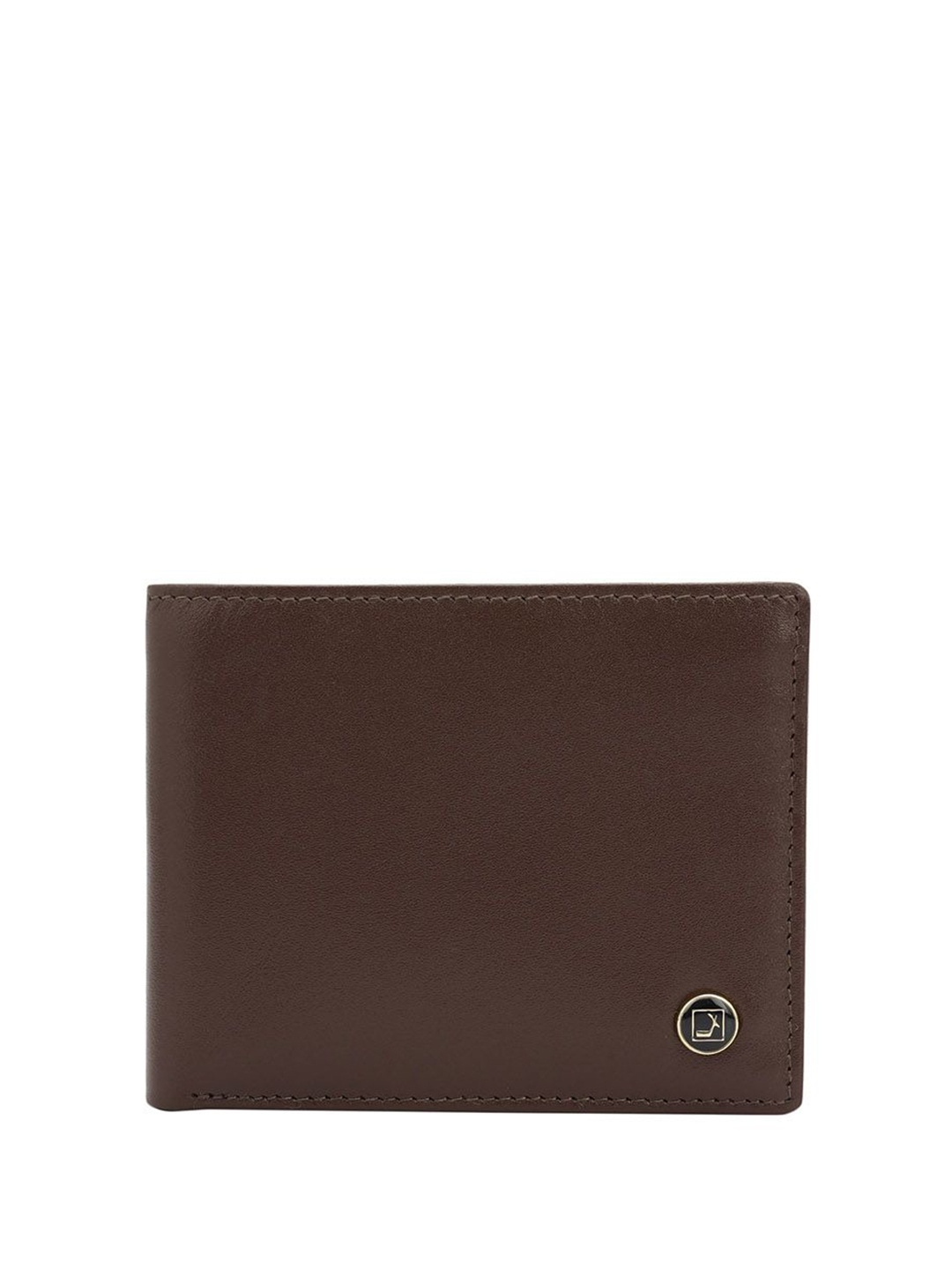 

Da Milano Men Leather Two Fold Wallet, Brown