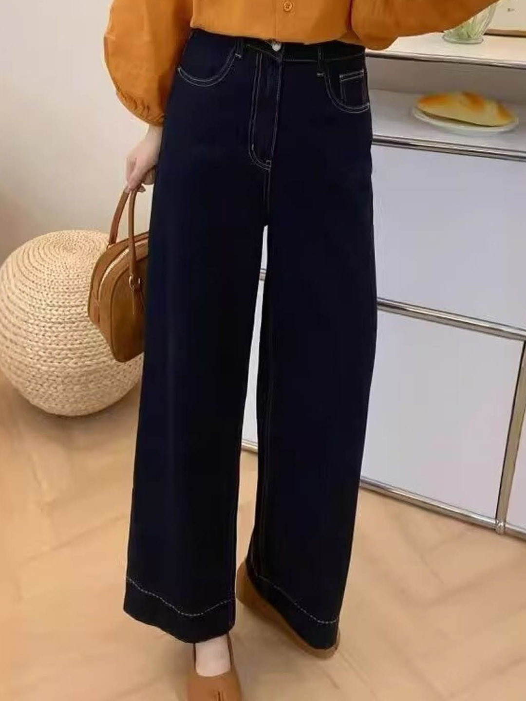 

StyleCast Women Slash Knee Jeans, Black