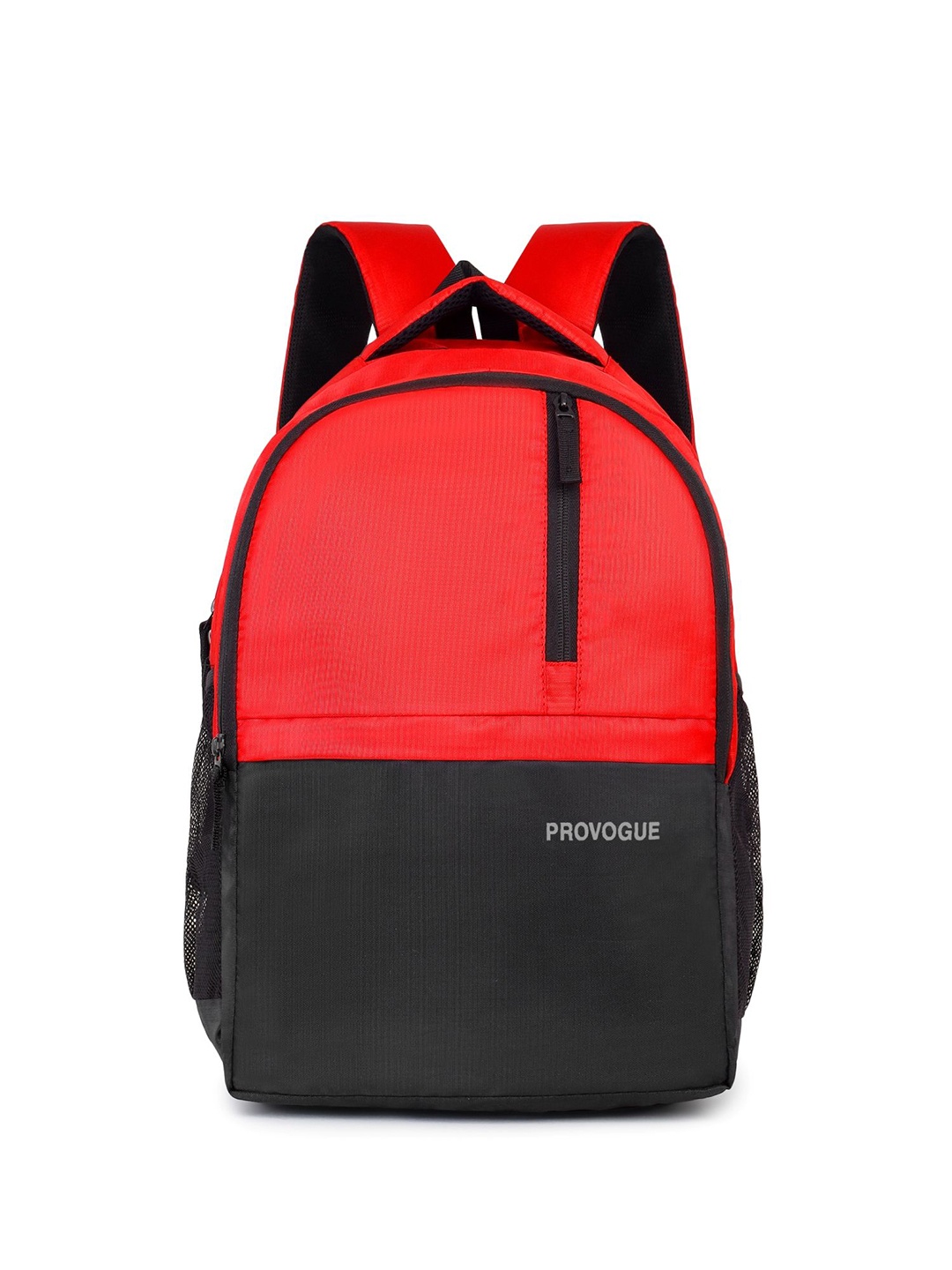 

Provogue Unisex Colourblocked Backpack, Red