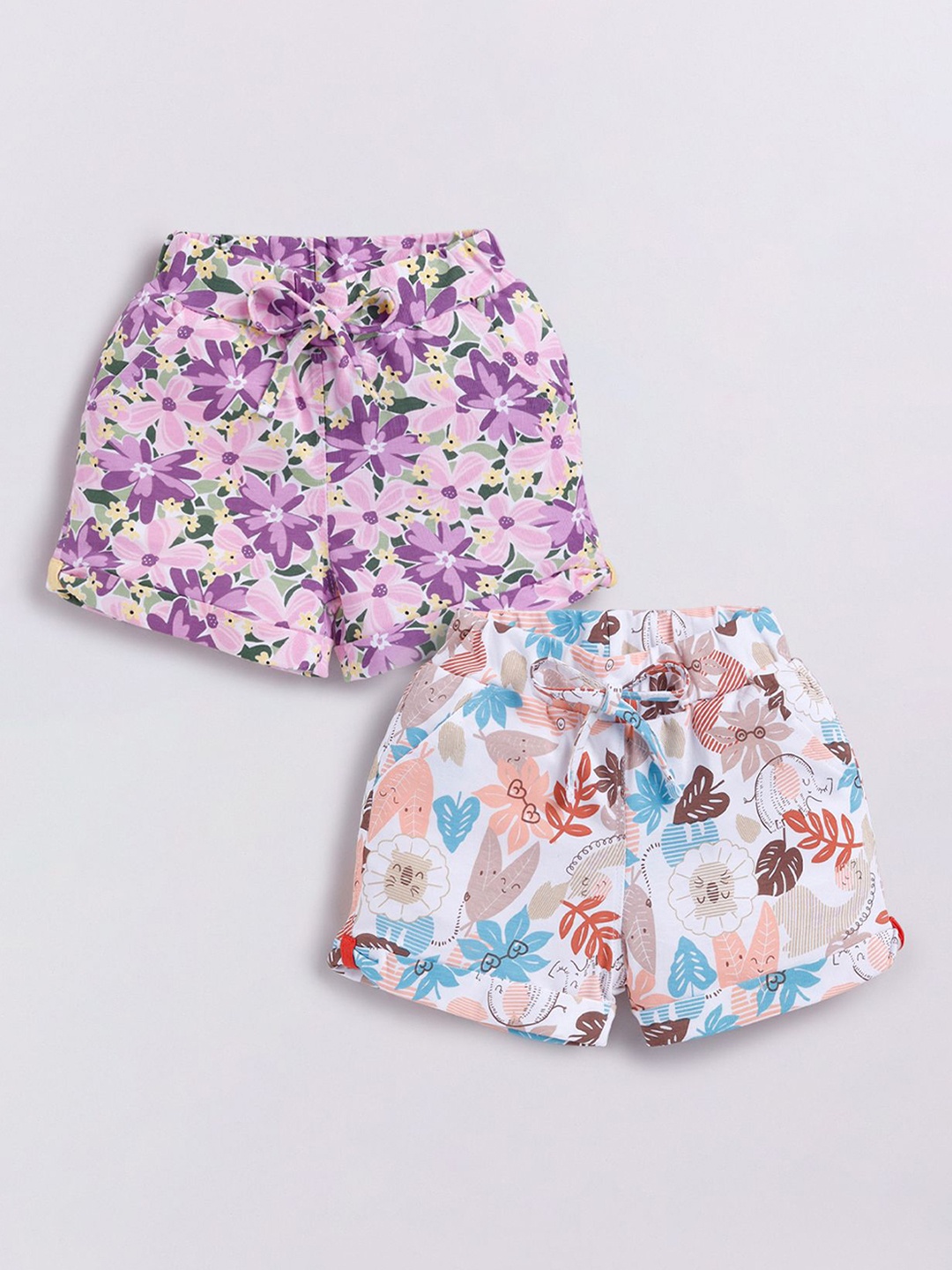 

Annie Girls Conversational Printed Hot Pants Shorts, Multi