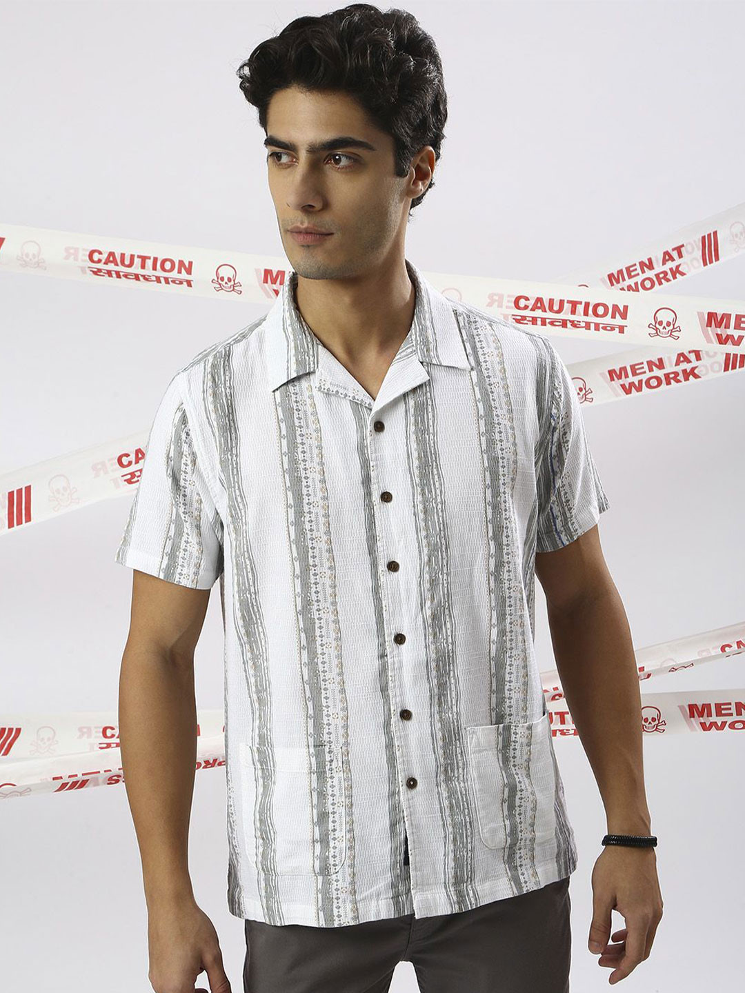 

THE BEETEL HOUSE Men Premium Opaque Party Shirt, Blue
