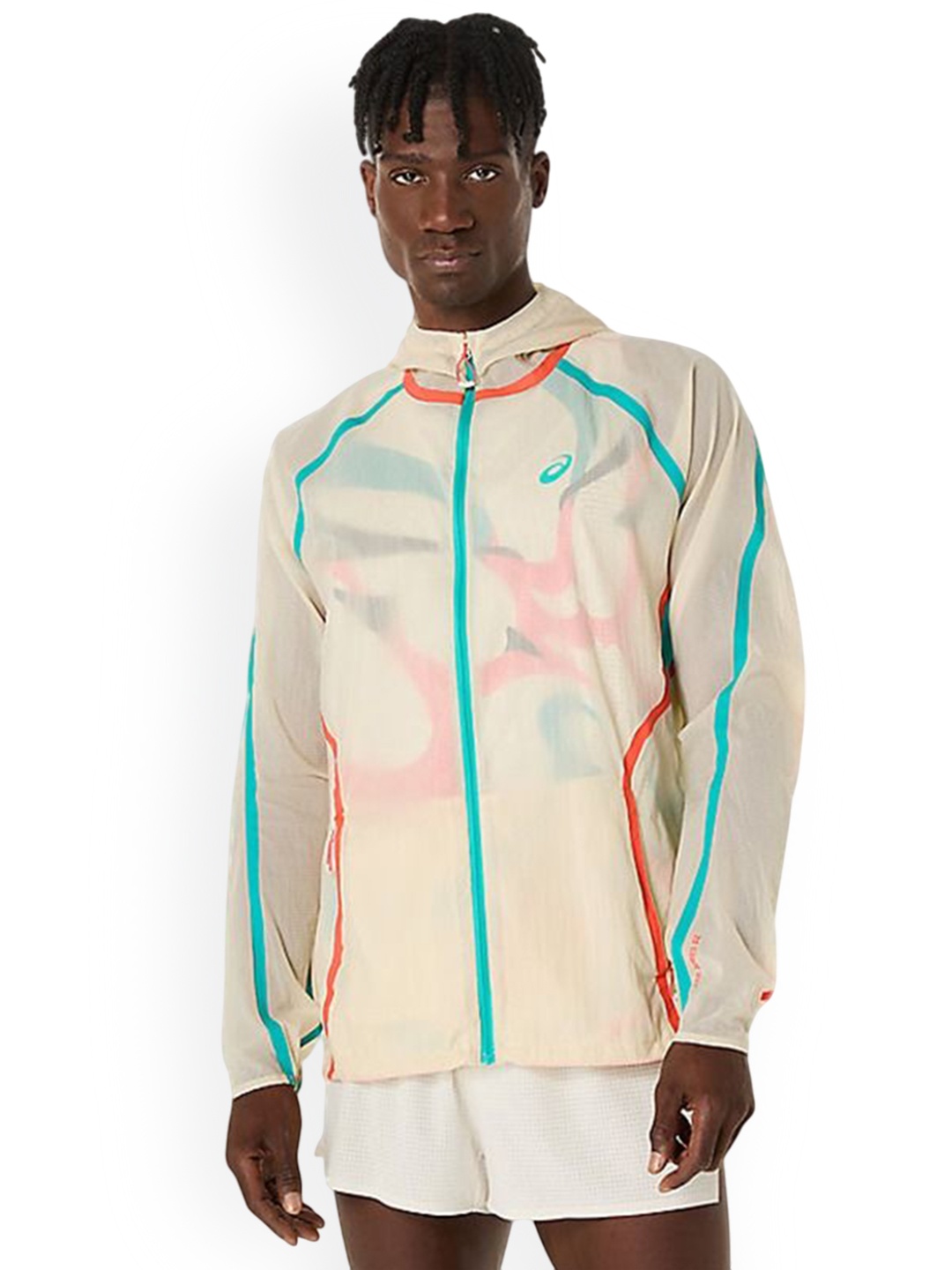 

ASICS Limited Series Road Packable Jacket, White