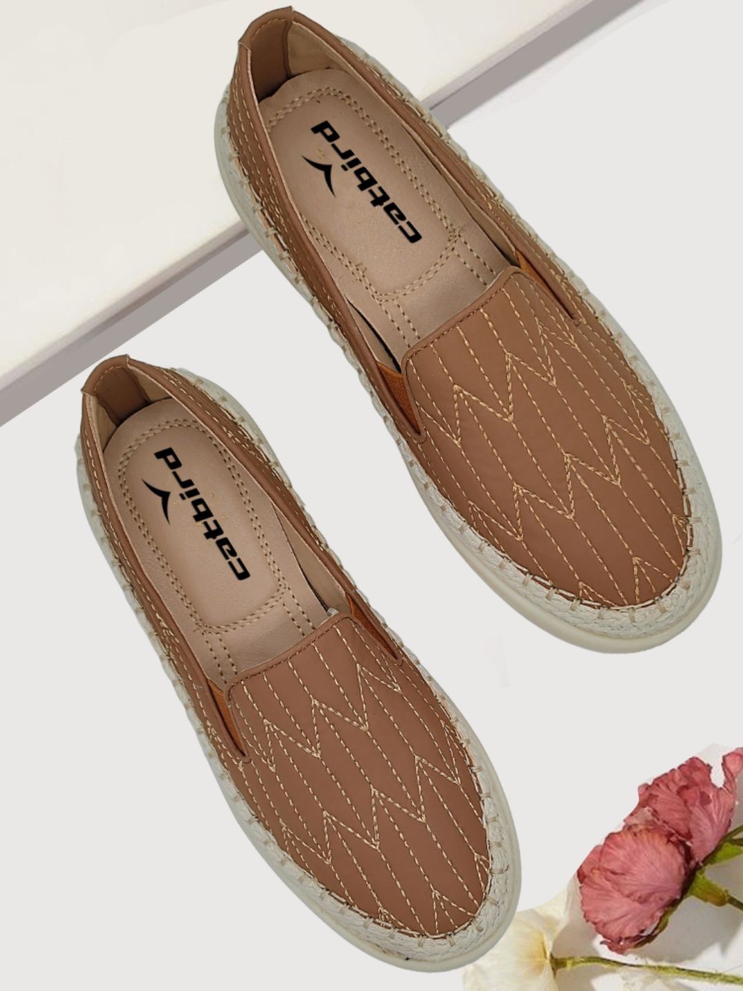 

CATBIRD Women Orthotic Friendly Espadrilles, Tan