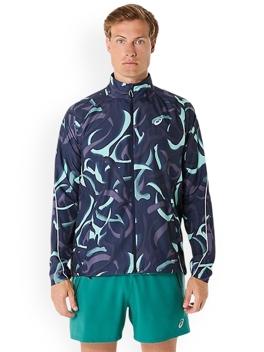 

ASICS Road Lite-Show Packable Jacket, Blue