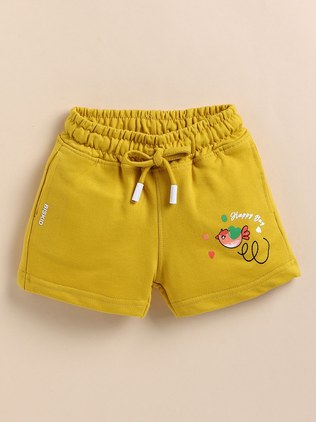 

Annie Girls Conversational Printed Hot Pants Shorts, Yellow